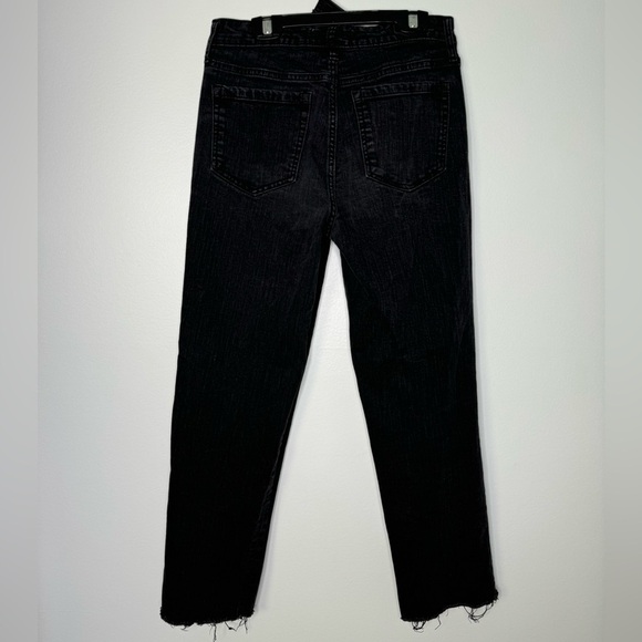 Social standard by Sanctuary high rise crop straight black jeans - Picture 7 of 11
